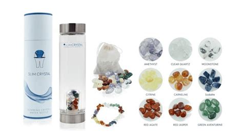 slim crystal water bottle reviews|More.